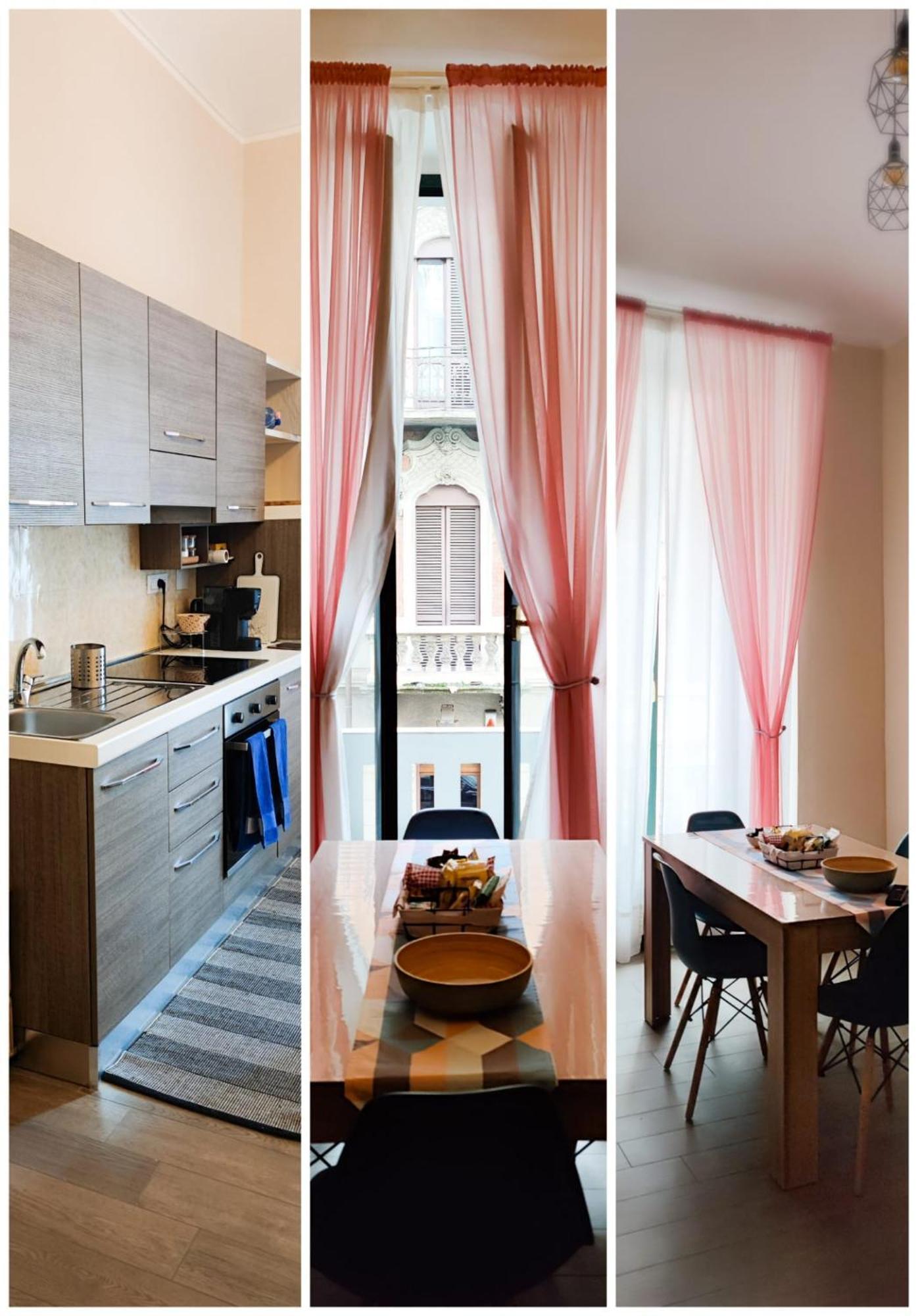 B&B Casa Nizza Torino Oda fotoğraf